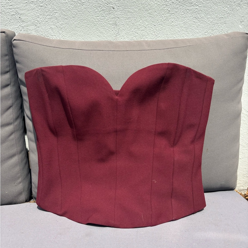 Zara Corset Burgundy